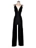 WAYF 100% Polyester Solid Black Jumpsuit Size XS (estimated) - photo 1