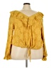 Unbranded Yellow Long Sleeve Blouse Size 4X - photo 1