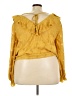 Unbranded Yellow Long Sleeve Blouse Size 4X - photo 2
