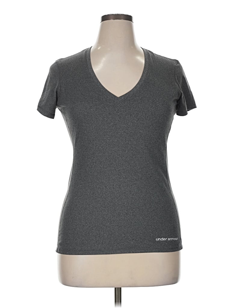 Pre-owned Under Armour Short Sleeve T-shirt In Gray