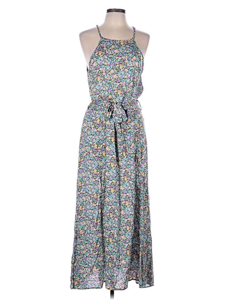 Pre-owned Silk & Salt Casual Dress In Blue