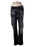 7 For All Mankind Silver Black Jeans Size 28 waist - photo 1