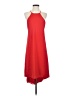 Naked Zebra Solid Red Casual Dress Size S - photo 1