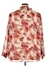 Torrid 100% Polyester Floral Pink Long Sleeve Blouse Size 4X Plus (4) - photo 2