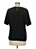 Impressions Black Short Sleeve Top Size M - photo 2