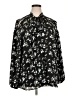 Torrid 100% Polyester Black Long Sleeve Blouse Size 3X Plus (3) - photo 1