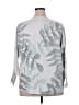 Liv Tropical Silver Pullover Sweater Size 2X - photo 2