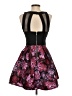 Crystal Doll Paisley Black Cocktail Dress Size 3 - photo 2