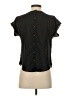 Mine 100% Polyester Metallic Gold Short Sleeve Top Size S - photo 2