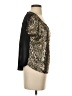 Mine 100% Polyester Metallic Gold Short Sleeve Top Size S - photo 4