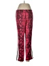 Pam & Gela Animal Print Red Track Pants Size M - photo 1