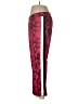 Pam & Gela Animal Print Red Track Pants Size M - photo 5