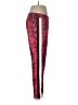 Pam & Gela Animal Print Red Track Pants Size M - photo 4