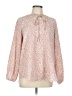 Unbranded 100% Polyester Pink Long Sleeve Blouse Size L - photo 1