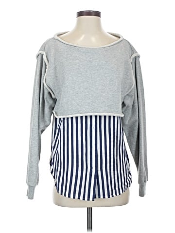 T by Alexander Wang Long Sleeve Top (view 1)