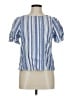 CAbi Blue Short Sleeve Blouse Size M - photo 1