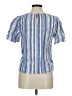 CAbi Blue Short Sleeve Blouse Size M - photo 2