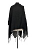 Walmart Black Poncho One size - photo 2