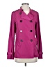 Ann Taylor 100% Polyester Pink Trenchcoat Size XS - photo 1