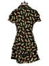 Alice + Olivia 100% Cupro Tropical Black Romper Size 2 - photo 2