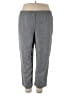 Allison Woods Solid Gray Casual Pants Size 18 - photo 1