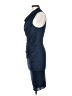 Helmut Lang 100% Modal Solid Blue Cocktail Dress Size P (petite) - photo 5