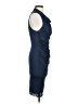 Helmut Lang 100% Modal Solid Blue Cocktail Dress Size P (petite) - photo 4