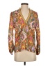 Zara Gold Long Sleeve Blouse Size S - photo 1