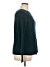 Jessica Simpson Solid Teal Pullover Sweater Size XL - photo 4