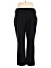 JM Collection Solid Black Active Pants Size XL - photo 2
