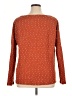 Weekend Suzanne Betro Polka Dots Orange Pullover Sweater Size XL - photo 2