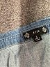 iris 100% Cotton Blue Denim Jacket Size L - photo 6