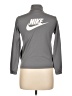 Nike 100% Polyester Gray Track Jacket Size L - photo 2