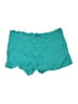 Bebop 100% Rayon Solid Teal Shorts Size 5 - photo 1