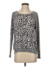 Kut from the Kloth Animal Print Gray Pullover Sweater Size S - photo 1