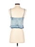 Zara Blue Sleeveless Top Size S - photo 2