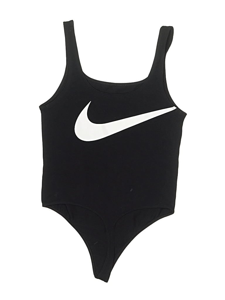 Pre-owned Nike One Piece Swimsuit In Black