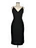 Socialite Solid Black Cocktail Dress Size M - photo 1
