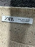 Zara Metallic Tan Pullover Sweater Size M - photo 7
