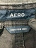 Aero Black Denim Shorts Size 2 - photo 3