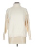 Lands' End 100% Cotton Ivory Turtleneck Sweater Size L - photo 1