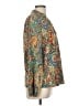 Shein 100% Polyester Paisley Gold Long Sleeve Blouse Size 8 - 10 - photo 4