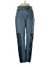 Madewell Color Block Blue Jeans Size 24 waist - photo 1