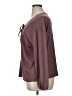 Torrid Burgundy Long Sleeve Blouse Size 1X Plus (1) - photo 5