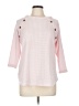 Annalese 100% Polyester Pink Pullover Sweater Size L - photo 1