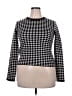 Max Mara Houndstooth Black White Pullover Sweater Size XXL (estimated) - photo 1