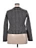 Max Mara Houndstooth Black White Pullover Sweater Size XXL (estimated) - photo 2