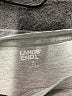 Lands' End Solid Gray Short Sleeve T-Shirt Size 10 - 12 - photo 3