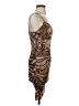 Unbranded Animal Print Brown Cocktail Dress Size S - photo 4