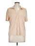 Shein Tan Short Sleeve Polo Size L - photo 1